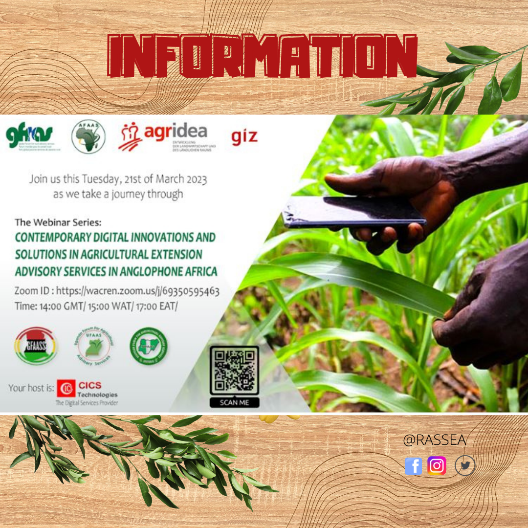 @RASSEA INFORMATION – RASSEA – Learning and networking towards ...